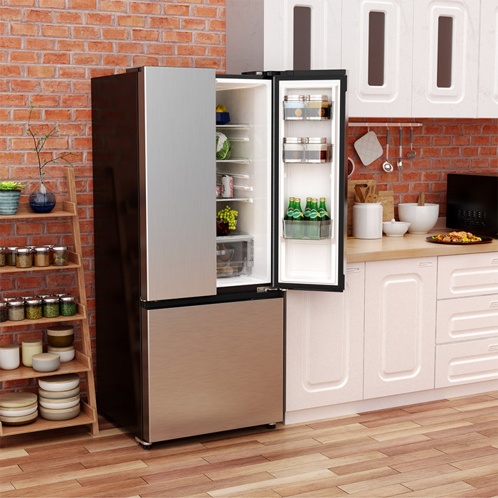 Galanz 30" 16 Cubic Feet French Door Refrigerator & Reviews Wayfair